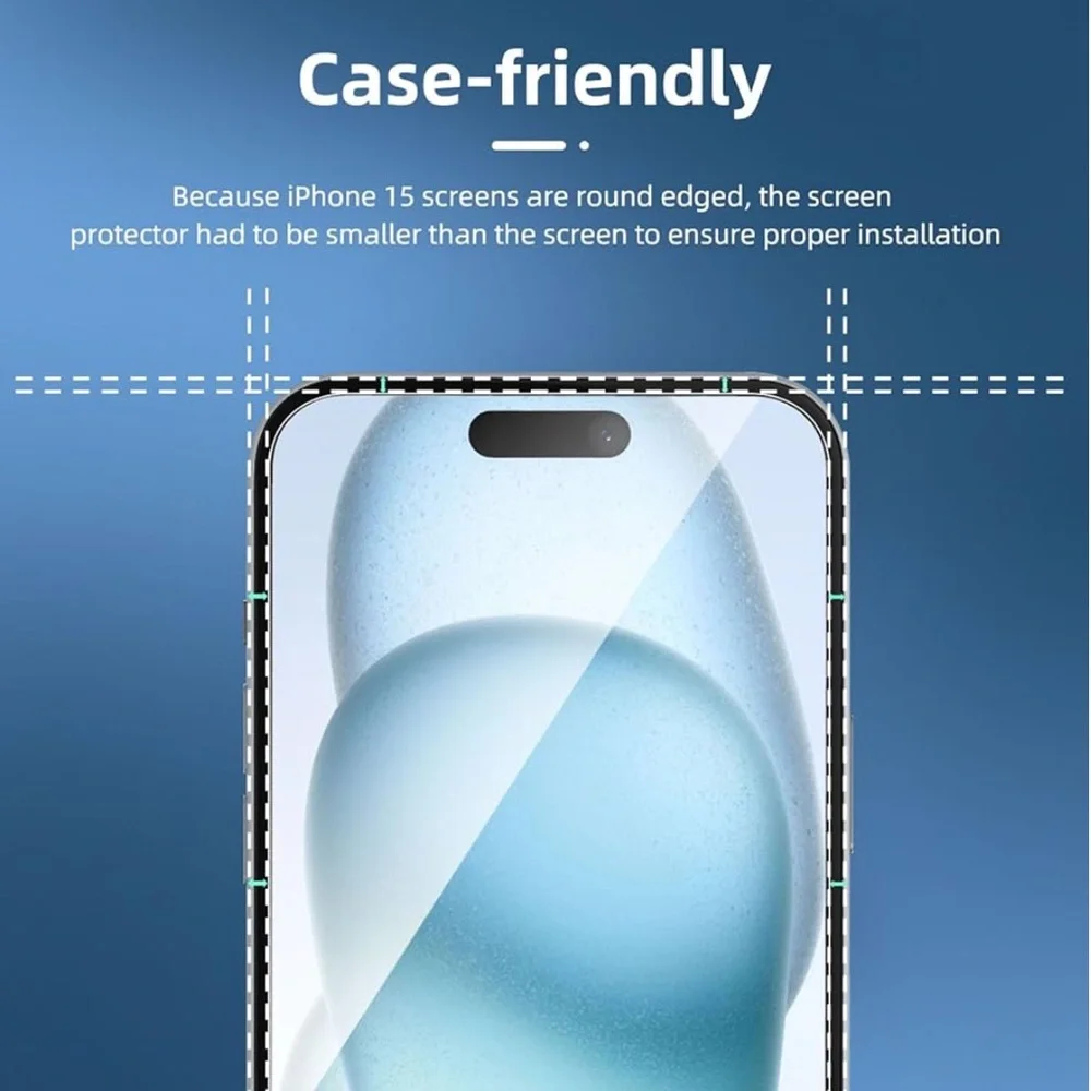 📱2 Screen & Camera Protectors iPhone 15 Pro📱 🆕